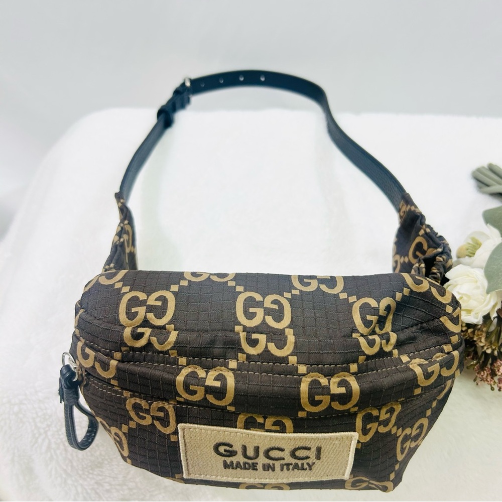 Gucci Maxi GG Ripstop Belt Bag New - Picture 11 of 16